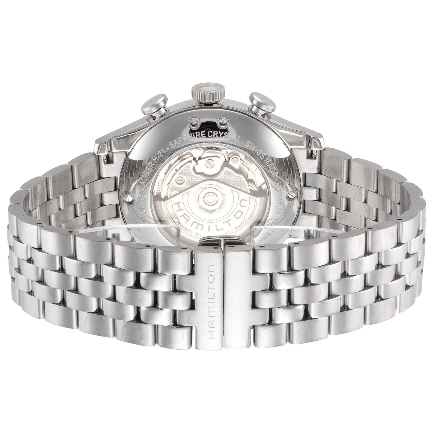 Back view of Hamilton American Classic Men's Automatic Watch H32416181