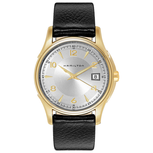 Front view of Hamilton Jazzmaster Men's Quartz Watch H32431555