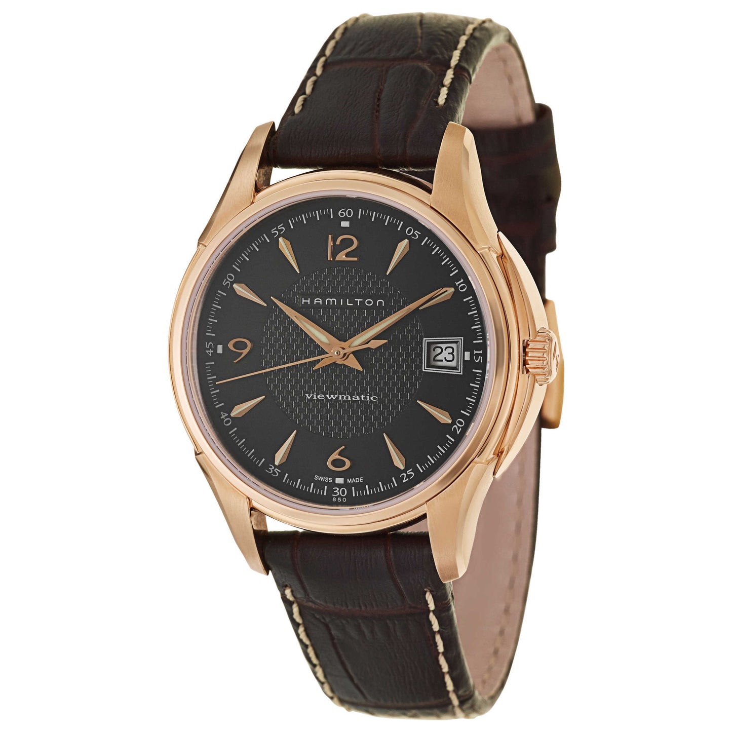 Front view of Hamilton Jazzmaster Men's Automatic Watch H32445585