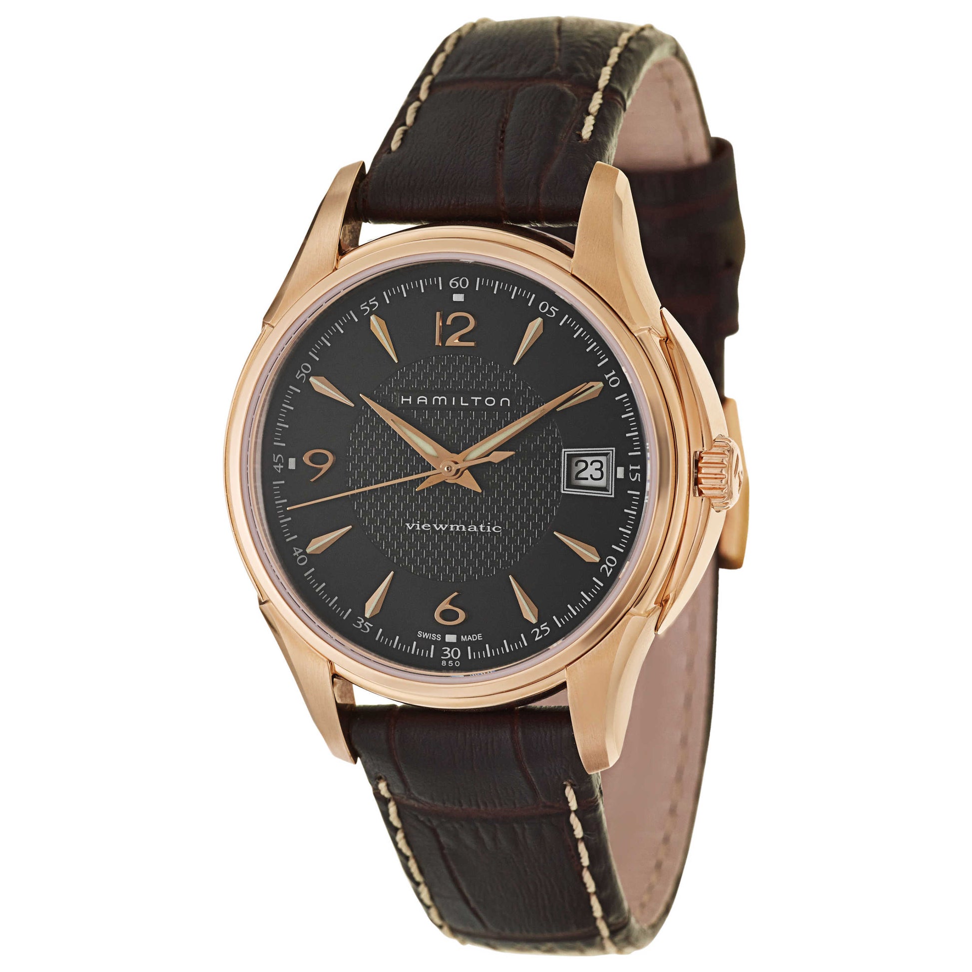 Front view of Hamilton Jazzmaster Men's Automatic Watch H32445585