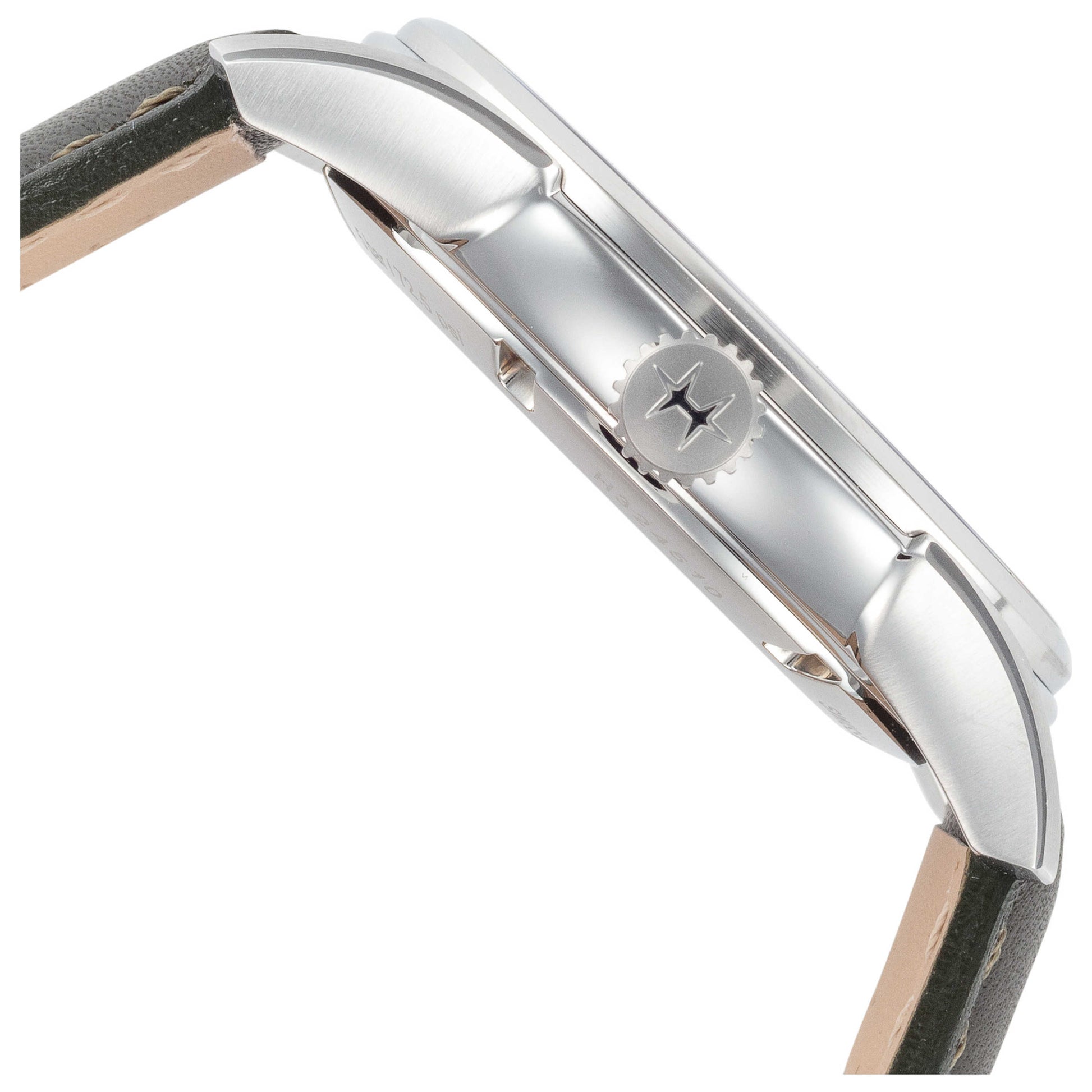 Right view of Hamilton Jazzmaster Men's Quartz Watch H32451801