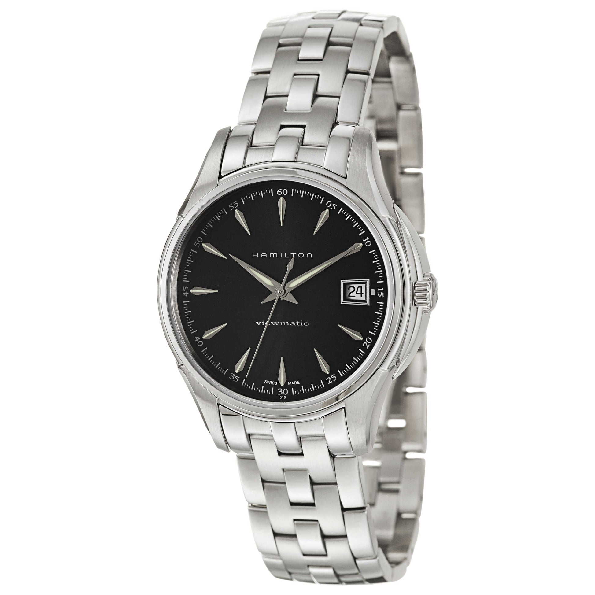 Front view of Hamilton Jazzmaster Men's Automatic Watch H32455131