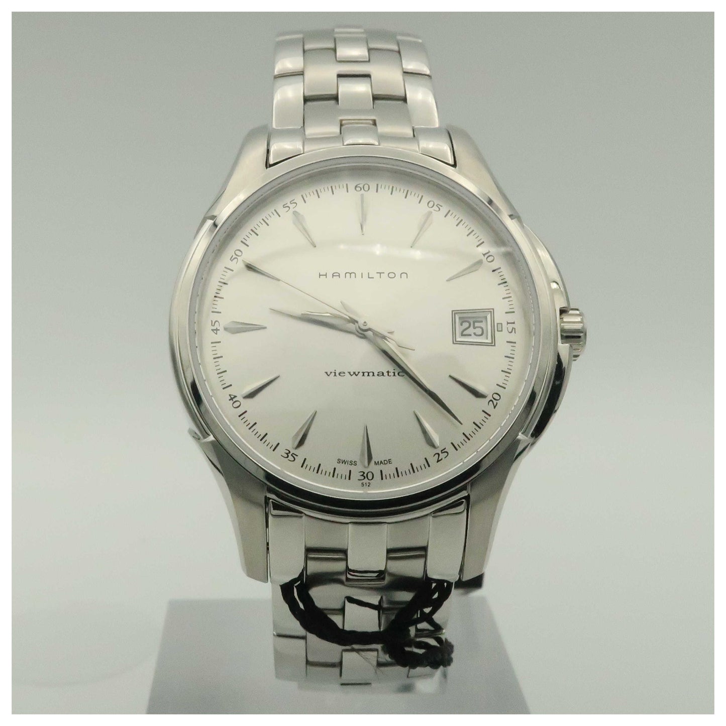 Front view of Hamilton Jazzmaster Men's Automatic Watch H32455151-SDV
