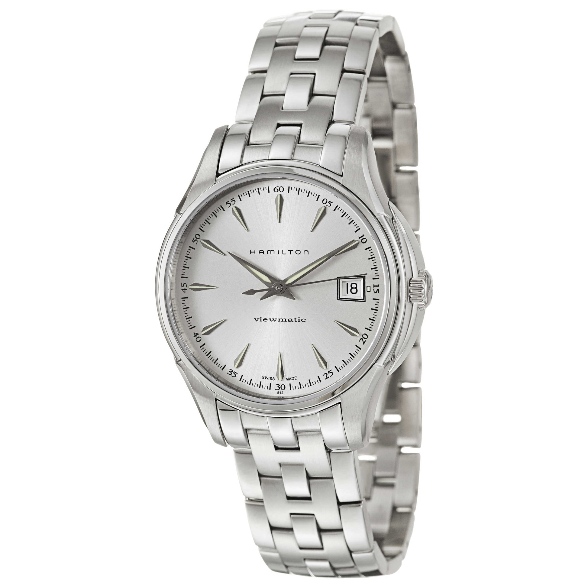 Front view of Hamilton Jazzmaster Men's Automatic Watch H32455151