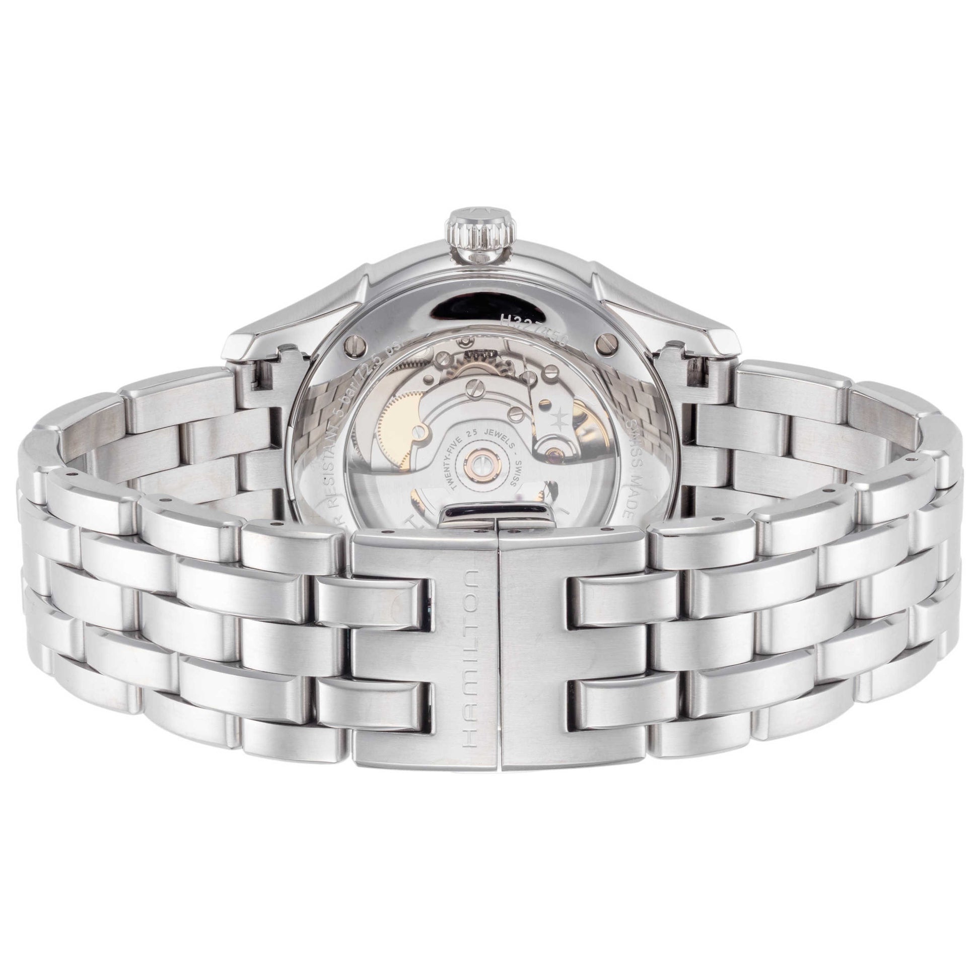 Back view of Hamilton Jazzmaster Men's Automatic Watch H32475130
