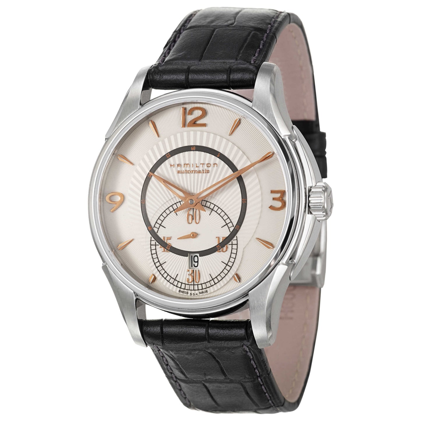 Front view of Hamilton Jazzmaster Men's Automatic Watch H32555755