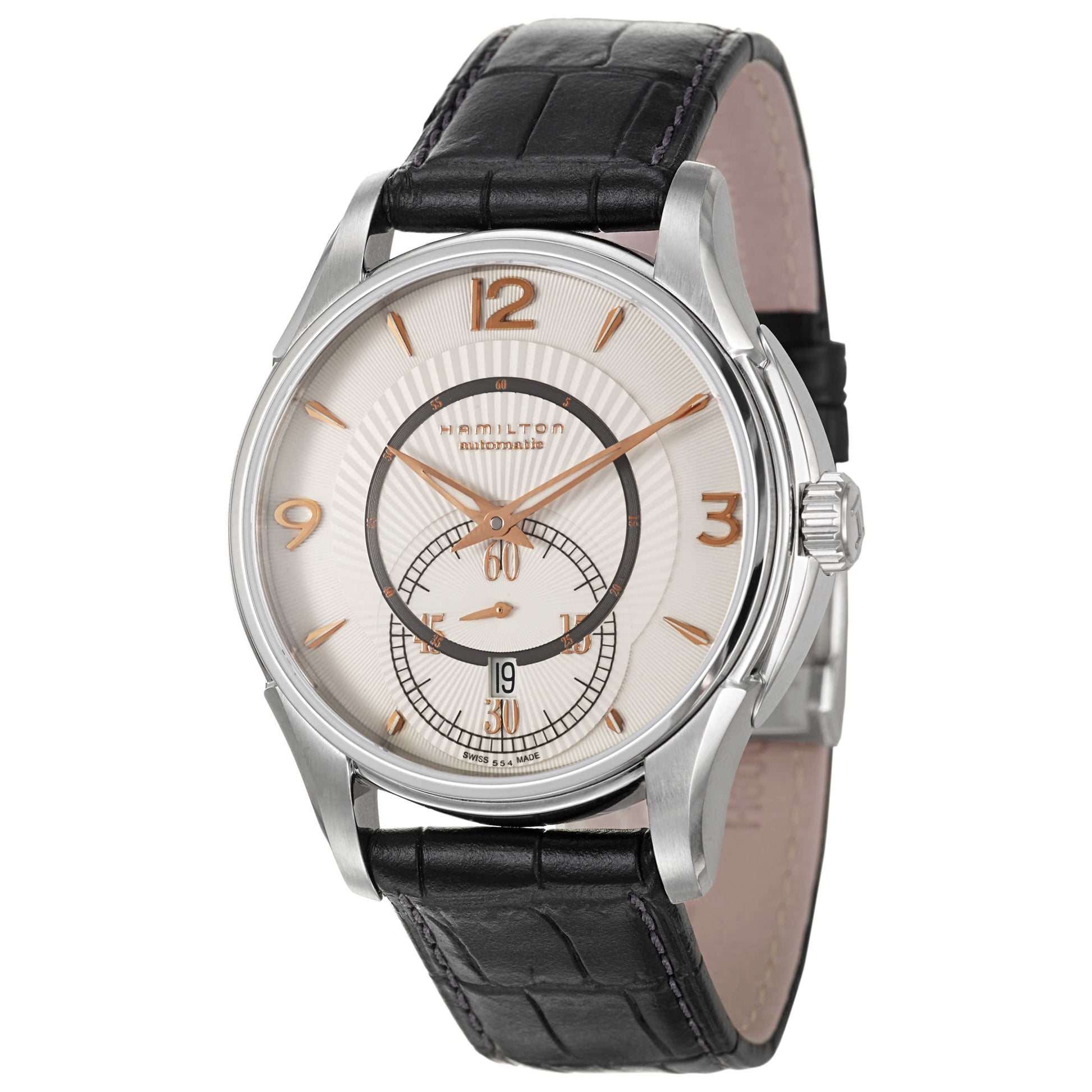 Front view of Hamilton Jazzmaster Men's Automatic Watch H32555755