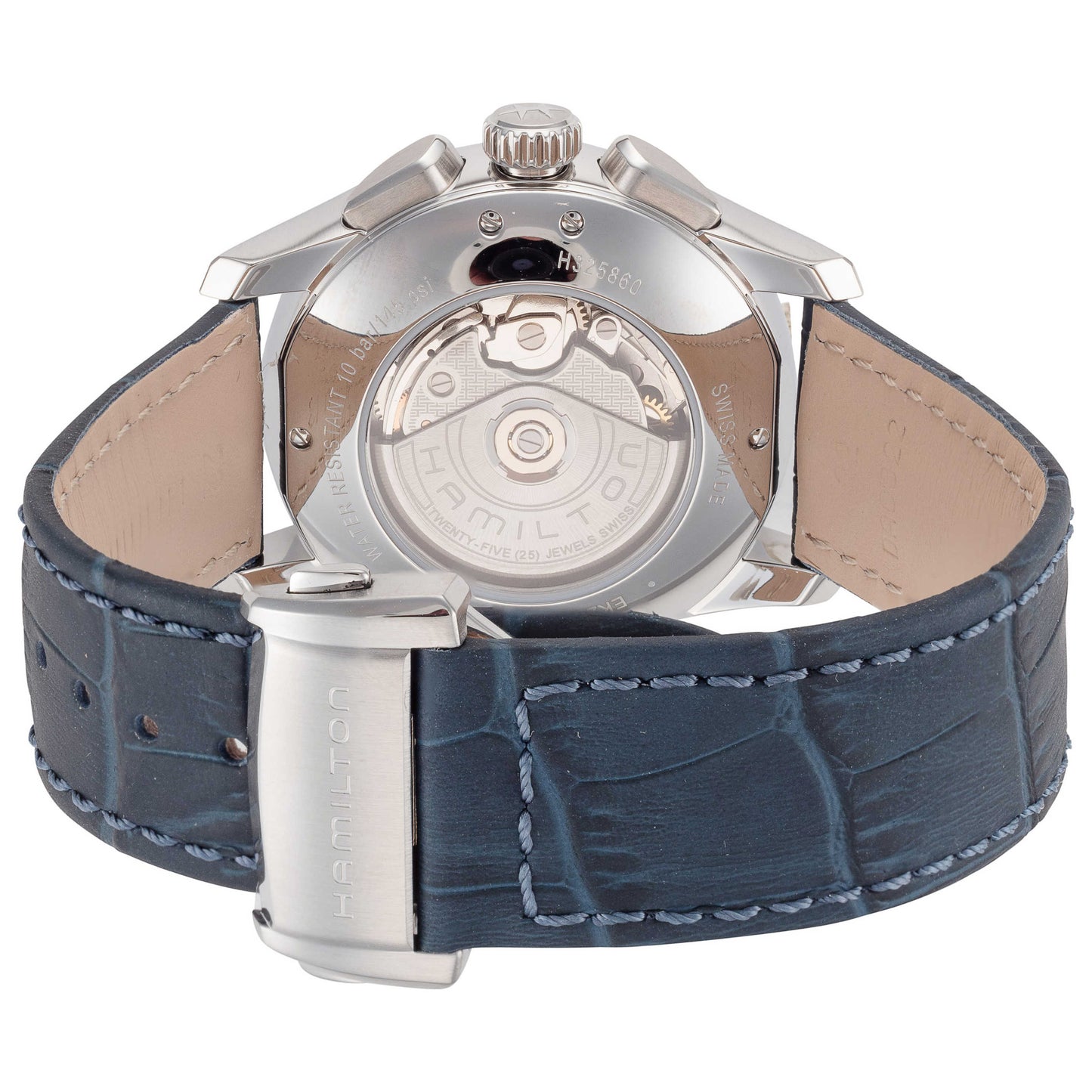 Back view of Hamilton Jazzmaster Men's Automatic Watch H32586641