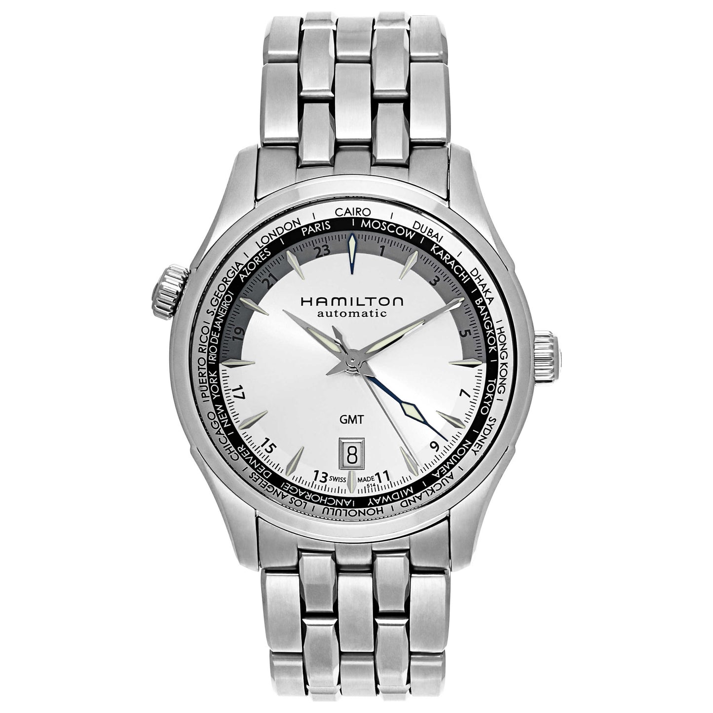 Front view of Hamilton Jazzmaster Men's Automatic Watch H32605151