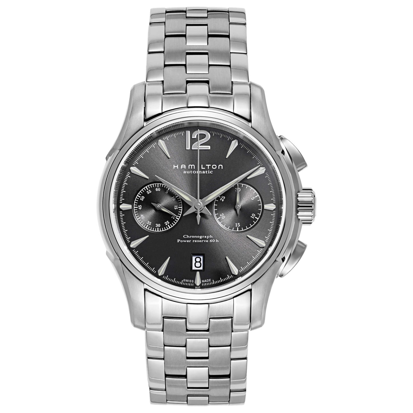 Front view of Hamilton Jazzmaster Men's Automatic Watch H32606185