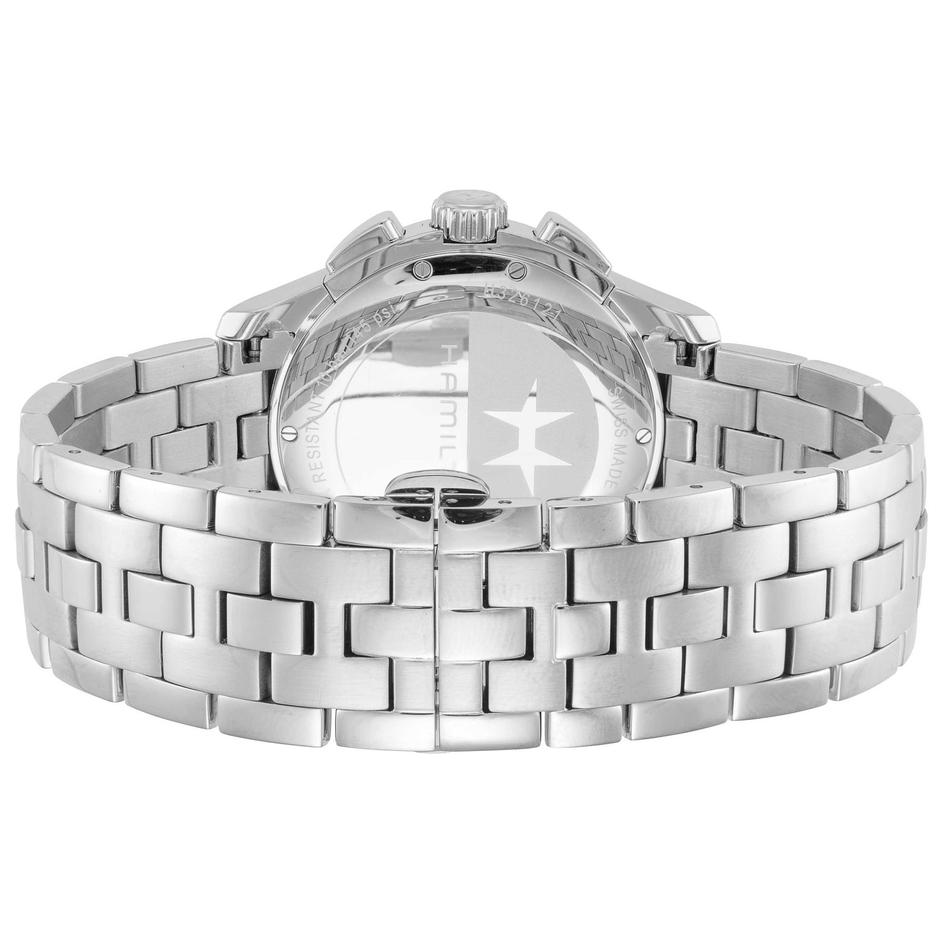 Back view of Hamilton Jazzmaster Men's Quartz Watch H32612141