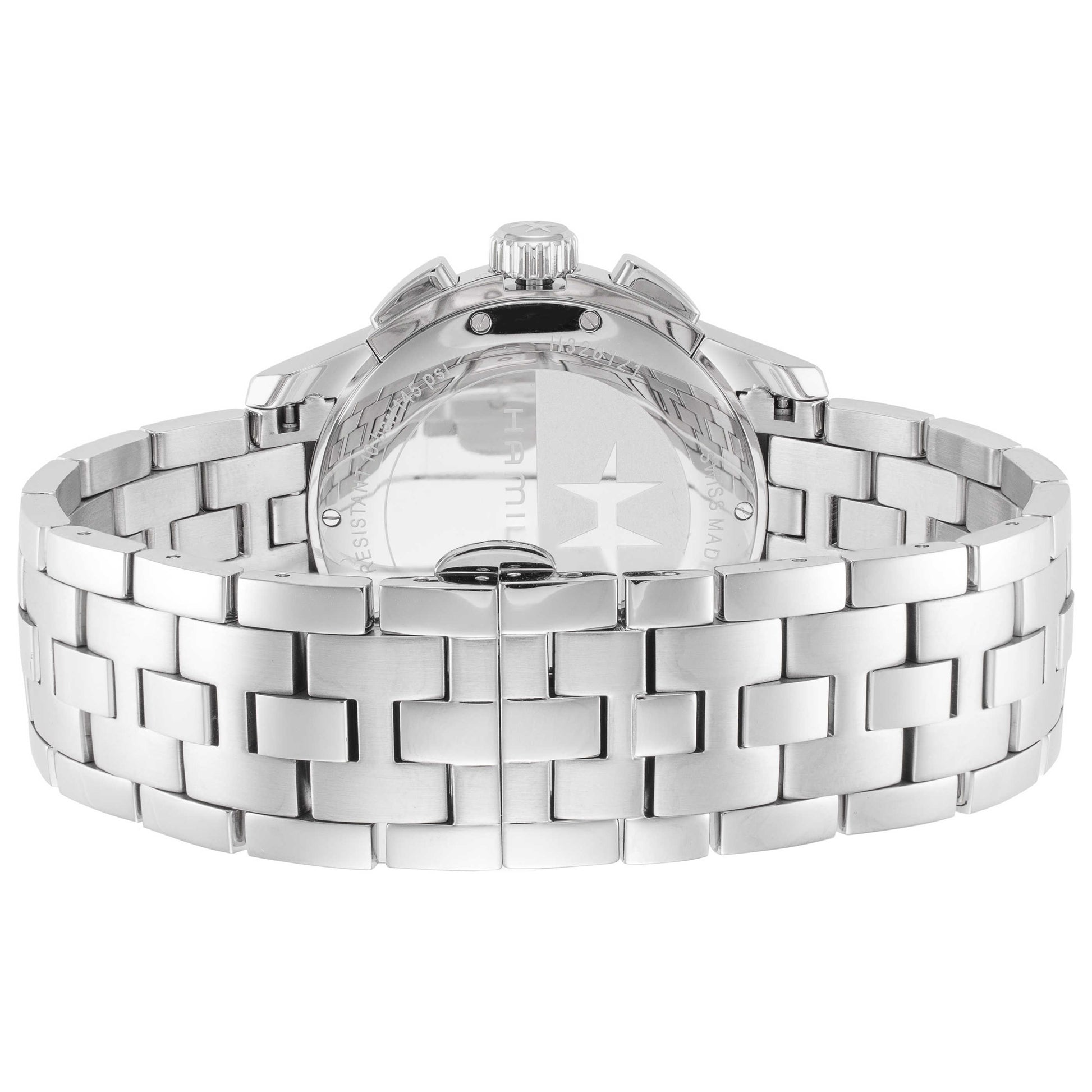 Back view of Hamilton Jazzmaster Men's Quartz Watch H32612151