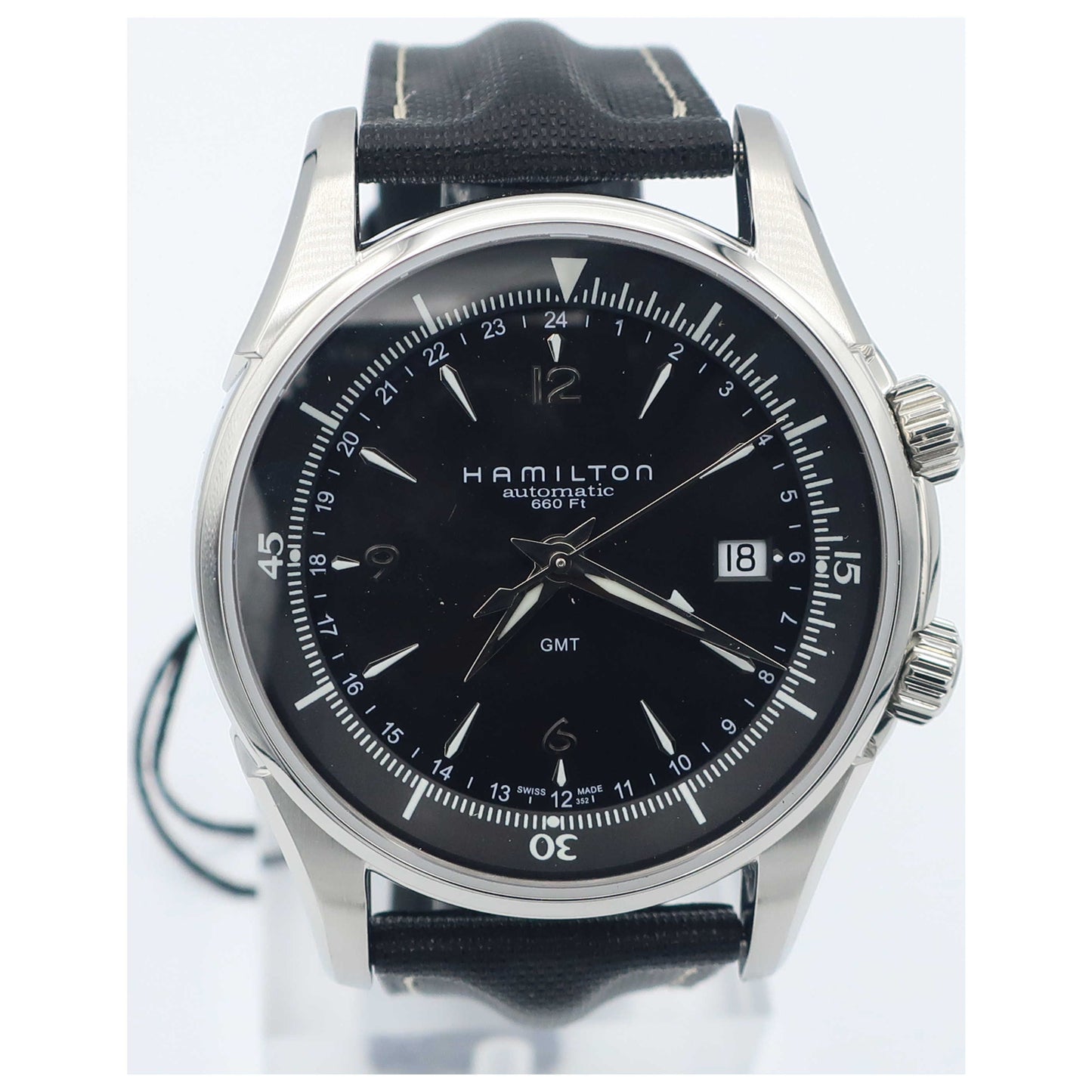 Front view of Hamilton Jazzmaster Men's Automatic Watch H32615835-SD