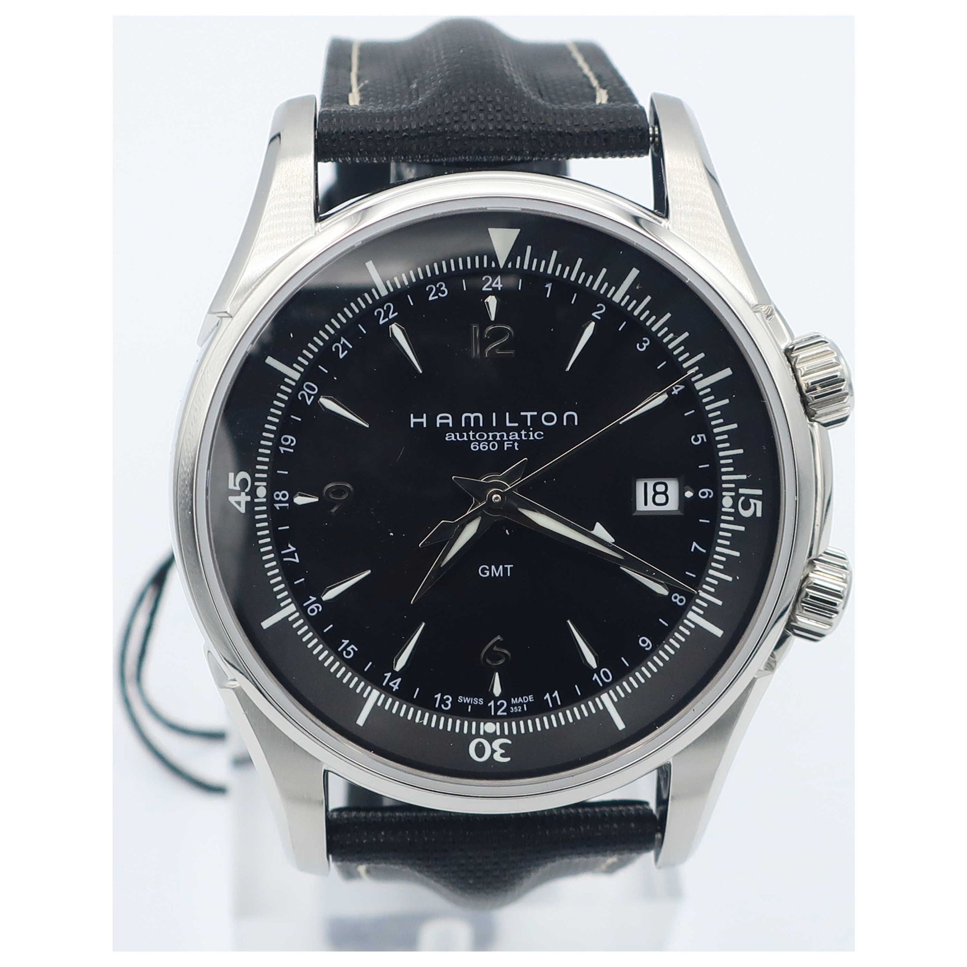 Front view of Hamilton Jazzmaster Men's Automatic Watch H32615835-SD