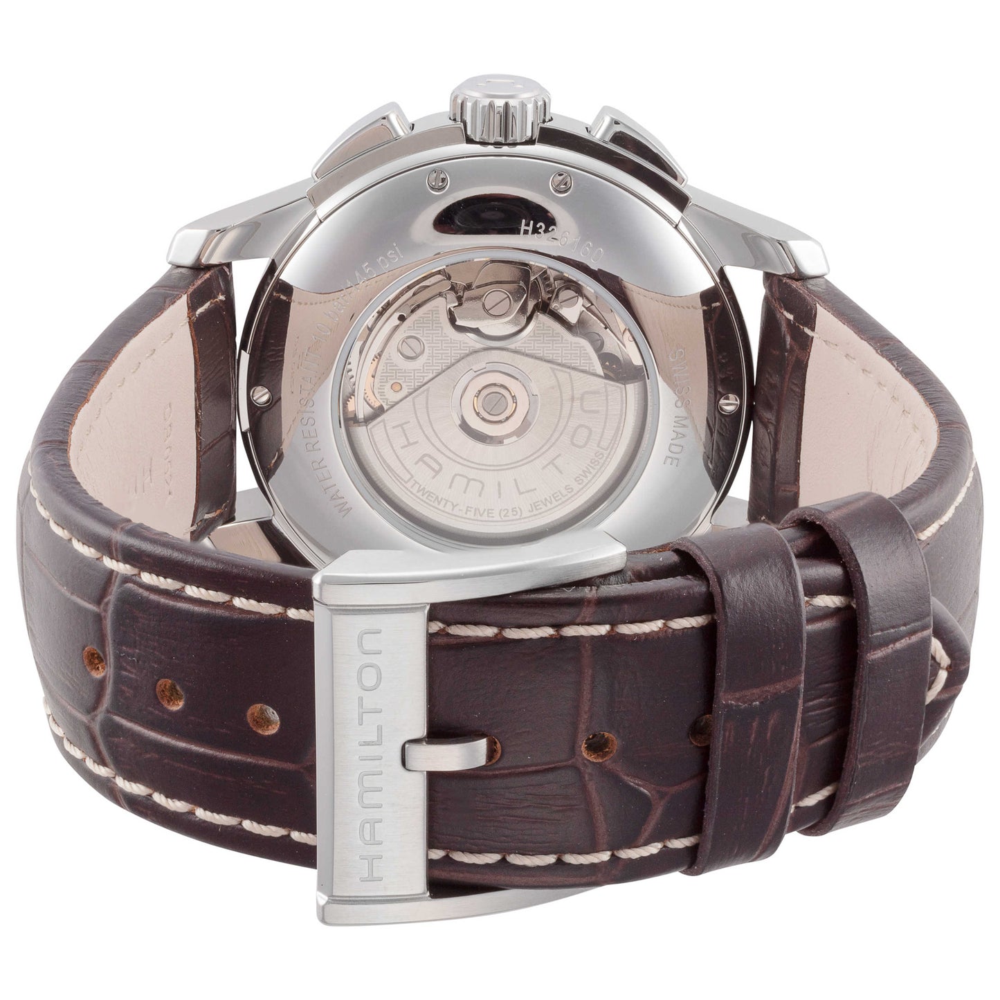 Back view of Hamilton Jazzmaster Men's Automatic Watch H32616533