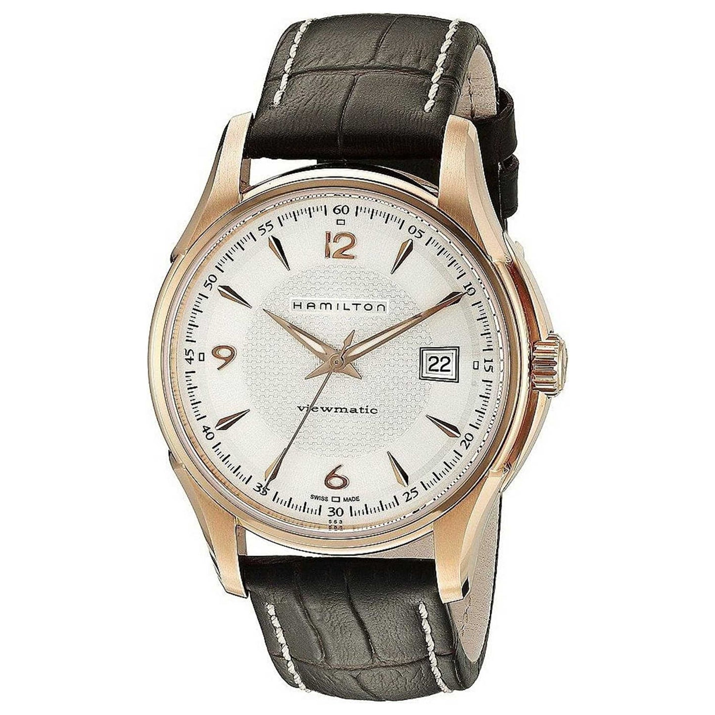 Front view of Hamilton Jazzmaster Men's Automatic Watch H32645555