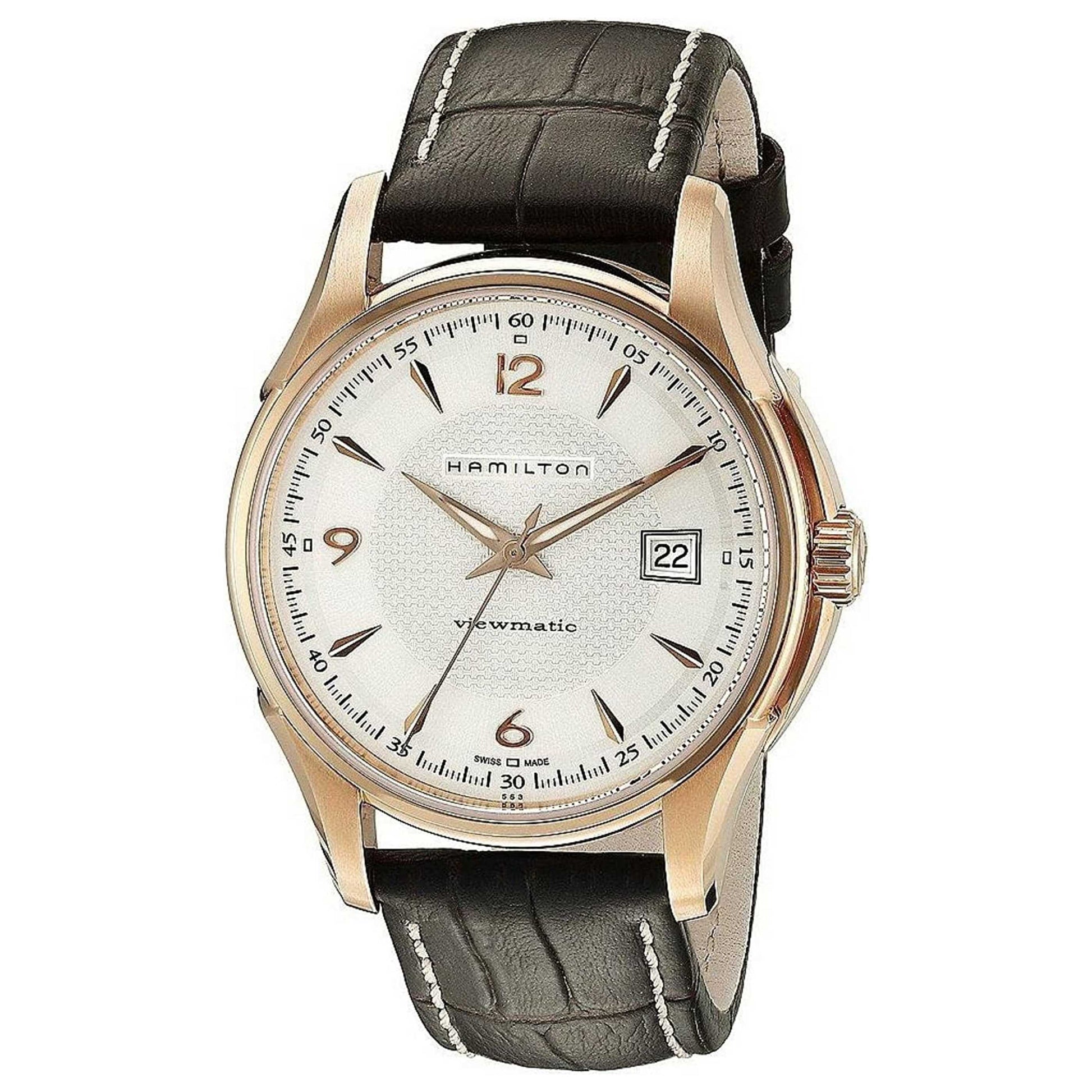 Front view of Hamilton Jazzmaster Men's Automatic Watch H32645555