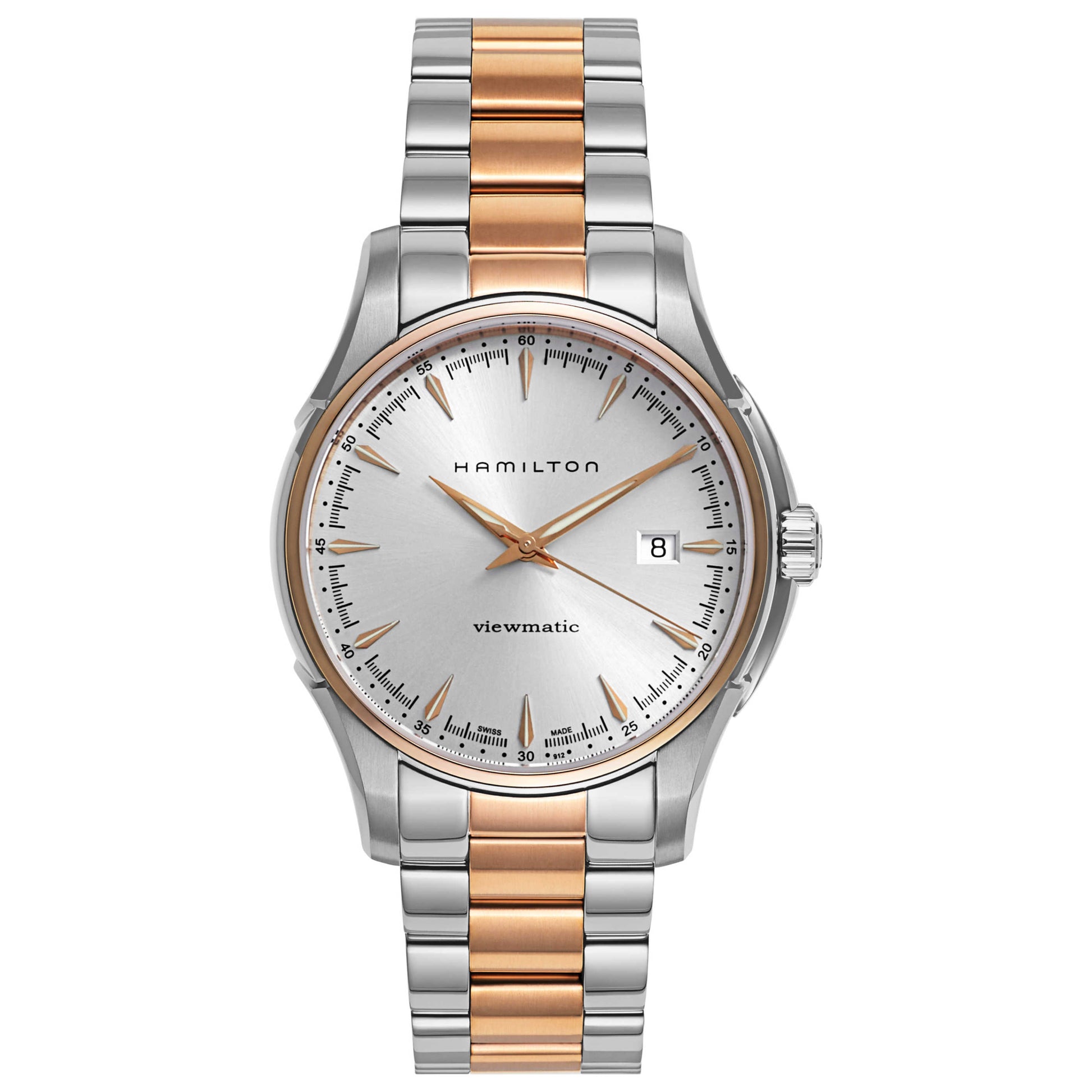 Front view of Hamilton Jazzmaster Men's Automatic Watch H32655191