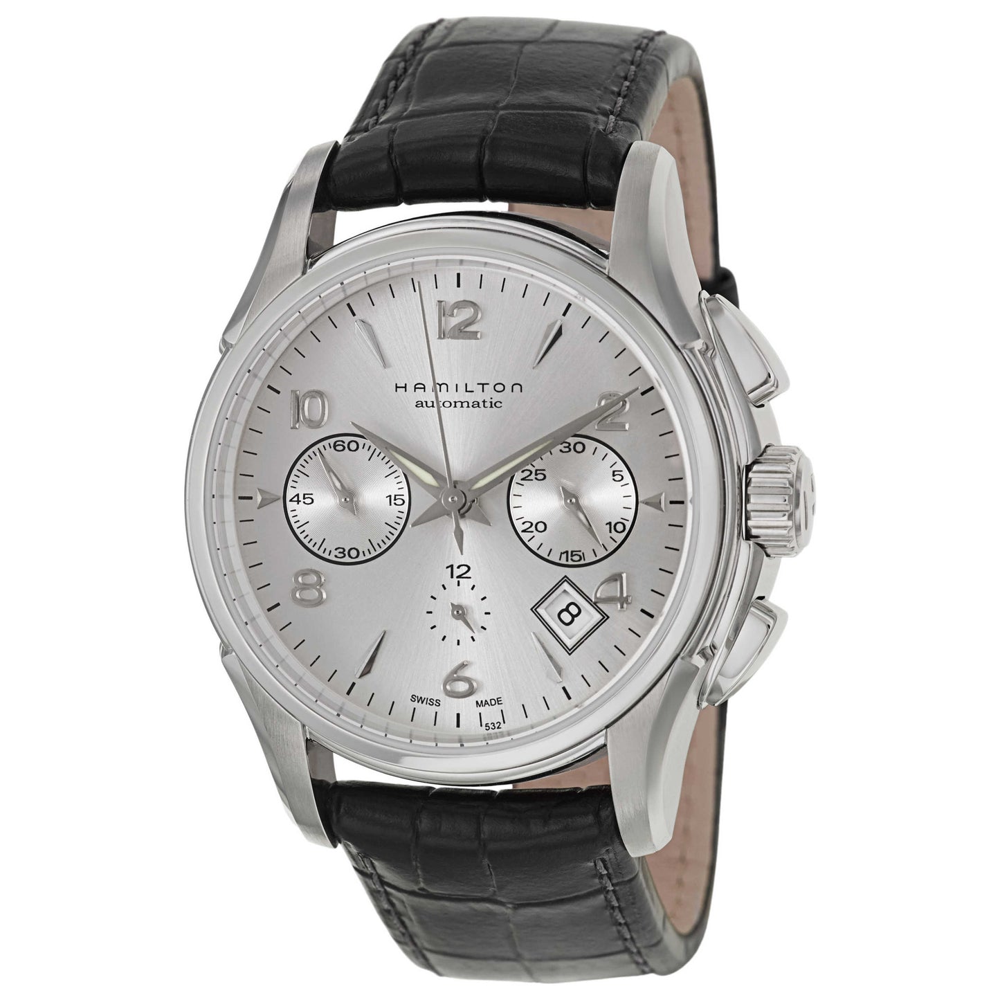 Front view of Hamilton Jazzmaster Men's Automatic Watch H32656853