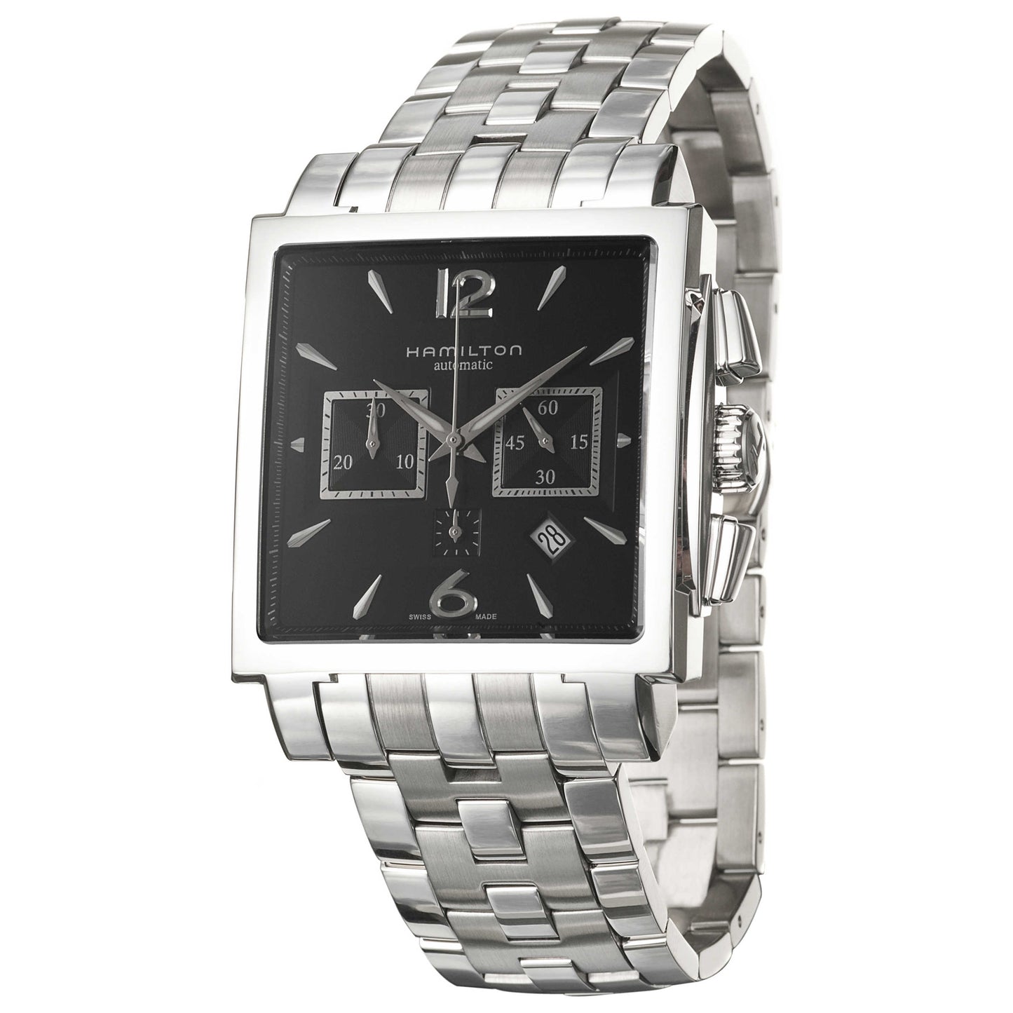 Front view of Hamilton Jazzmaster Men's Automatic Watch H32666135
