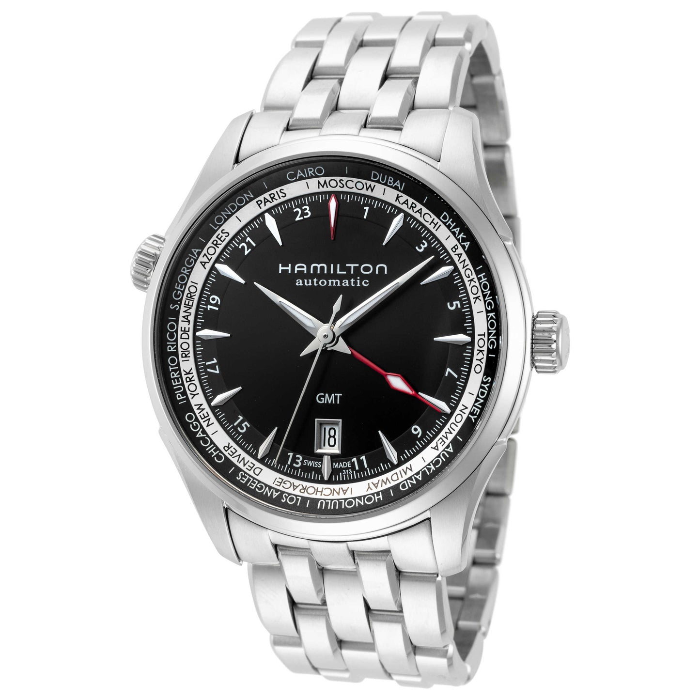 Front view of Hamilton Jazzmaster Men's Automatic Watch H32695131