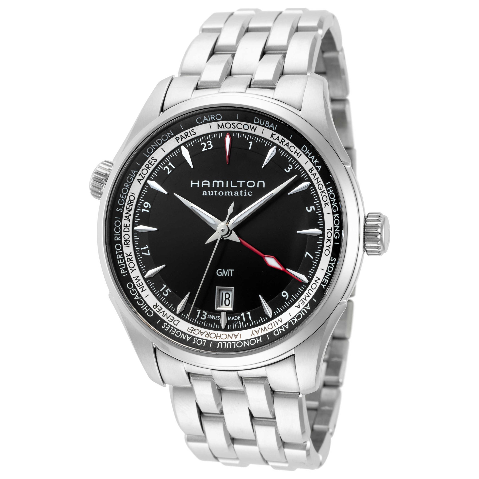 Front view of Hamilton Jazzmaster Men's Automatic Watch H32695131