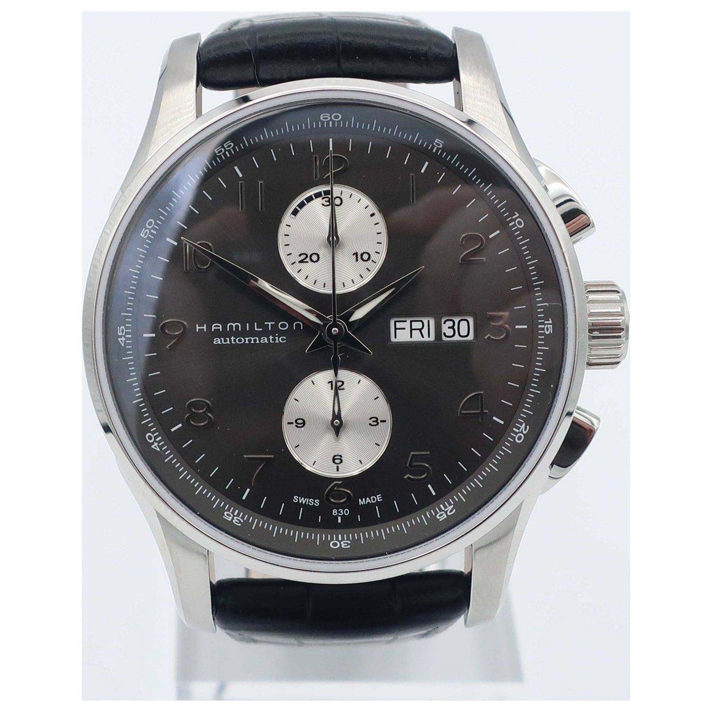 Front view of Hamilton Jazzmaster Men's Automatic Watch H32766783-SD