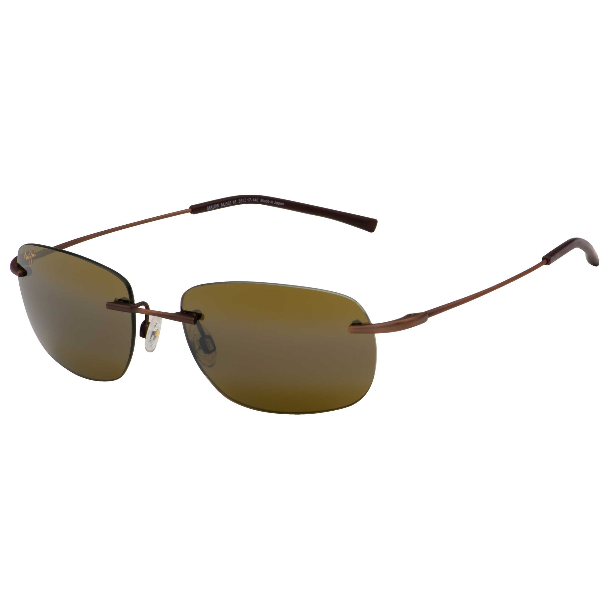 Front view of Maui Jim Nanea Unisex Sunglasses H332-18