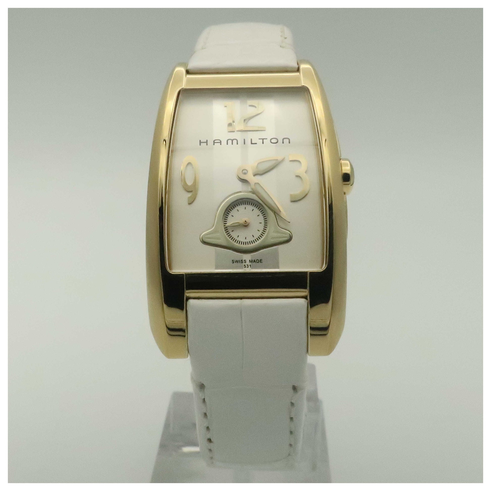 Front view of Hamilton Brooke Women's Swiss Quartz (Battery-Powered) Watch H33431953-PO