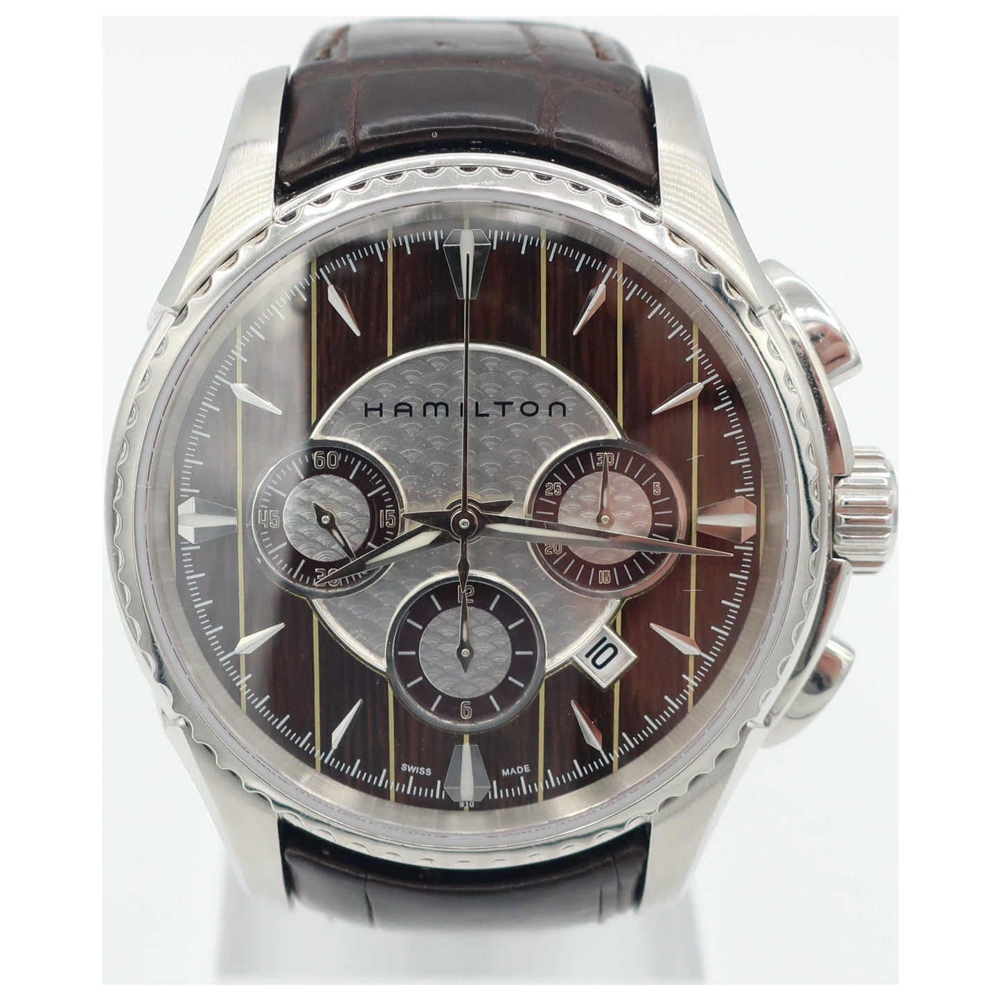 Front view of Hamilton Aquariva Men's Automatic Watch H34616591-PO