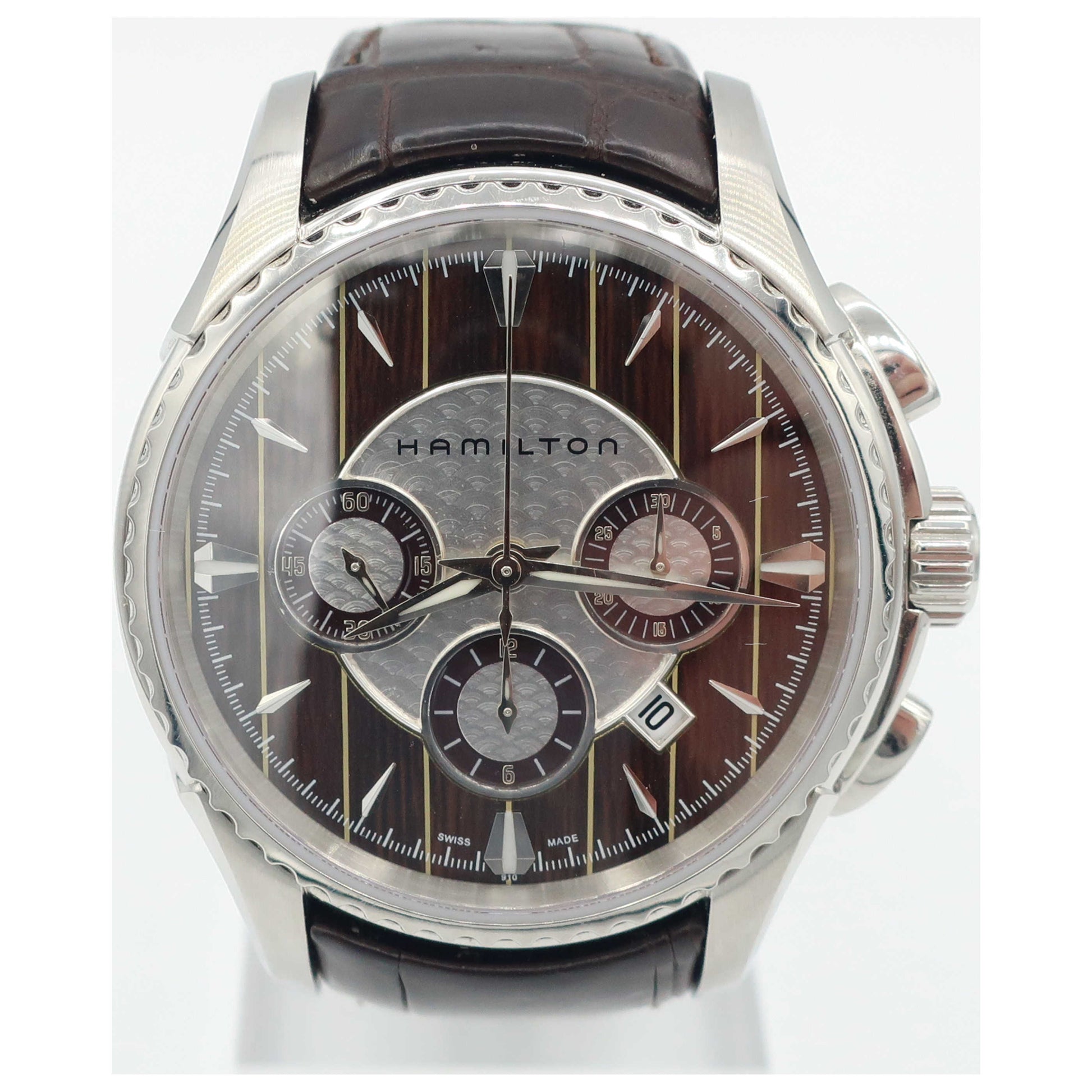 Front view of Hamilton Aquariva Men's Automatic Watch H34616591-PO