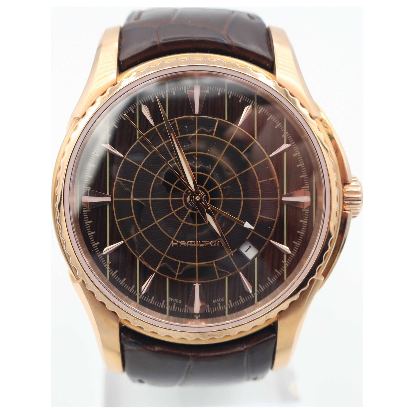 Front view of Hamilton Aquariva Men's Automatic Watch H34645591-PO