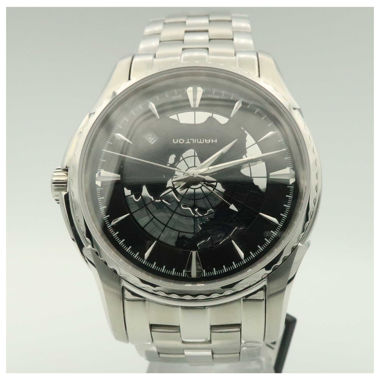 Front view of Hamilton Aquariva Men's Automatic Watch H34655131-SDV