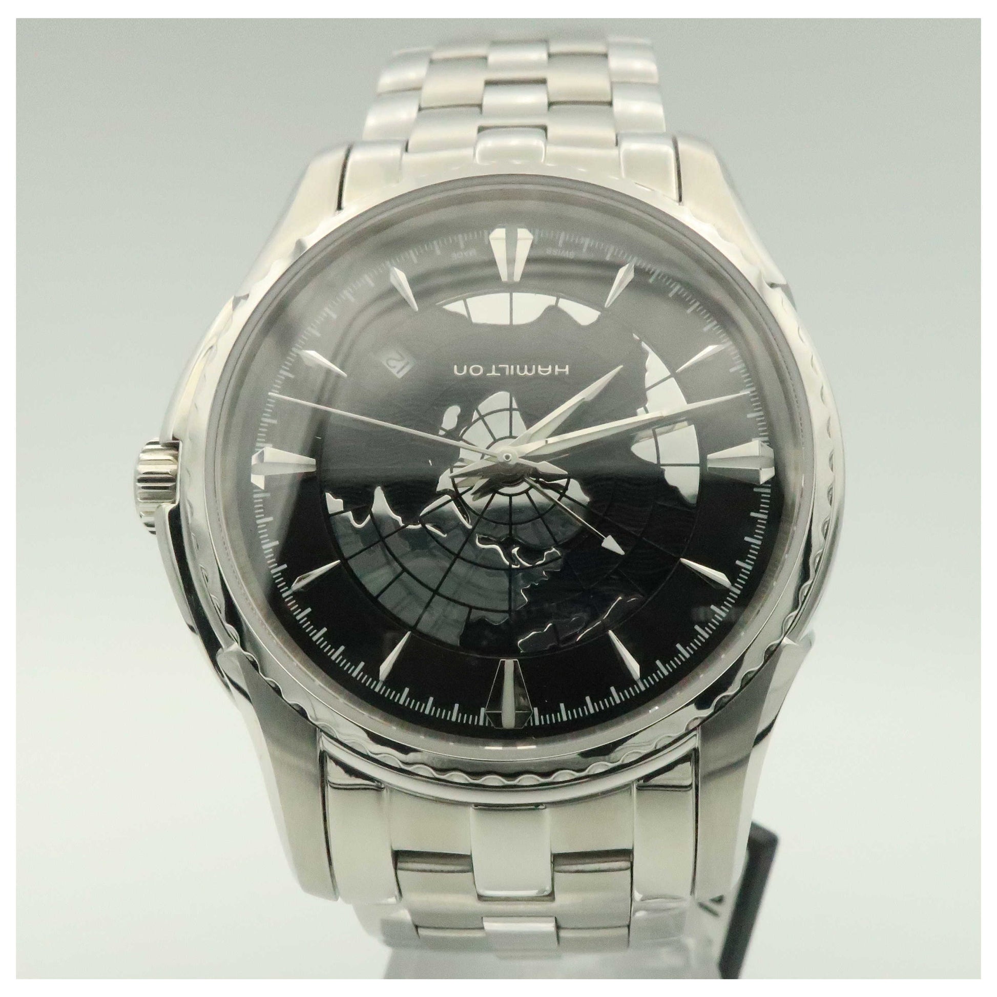 Front view of Hamilton Aquariva Men's Automatic Watch H34655131-SDV