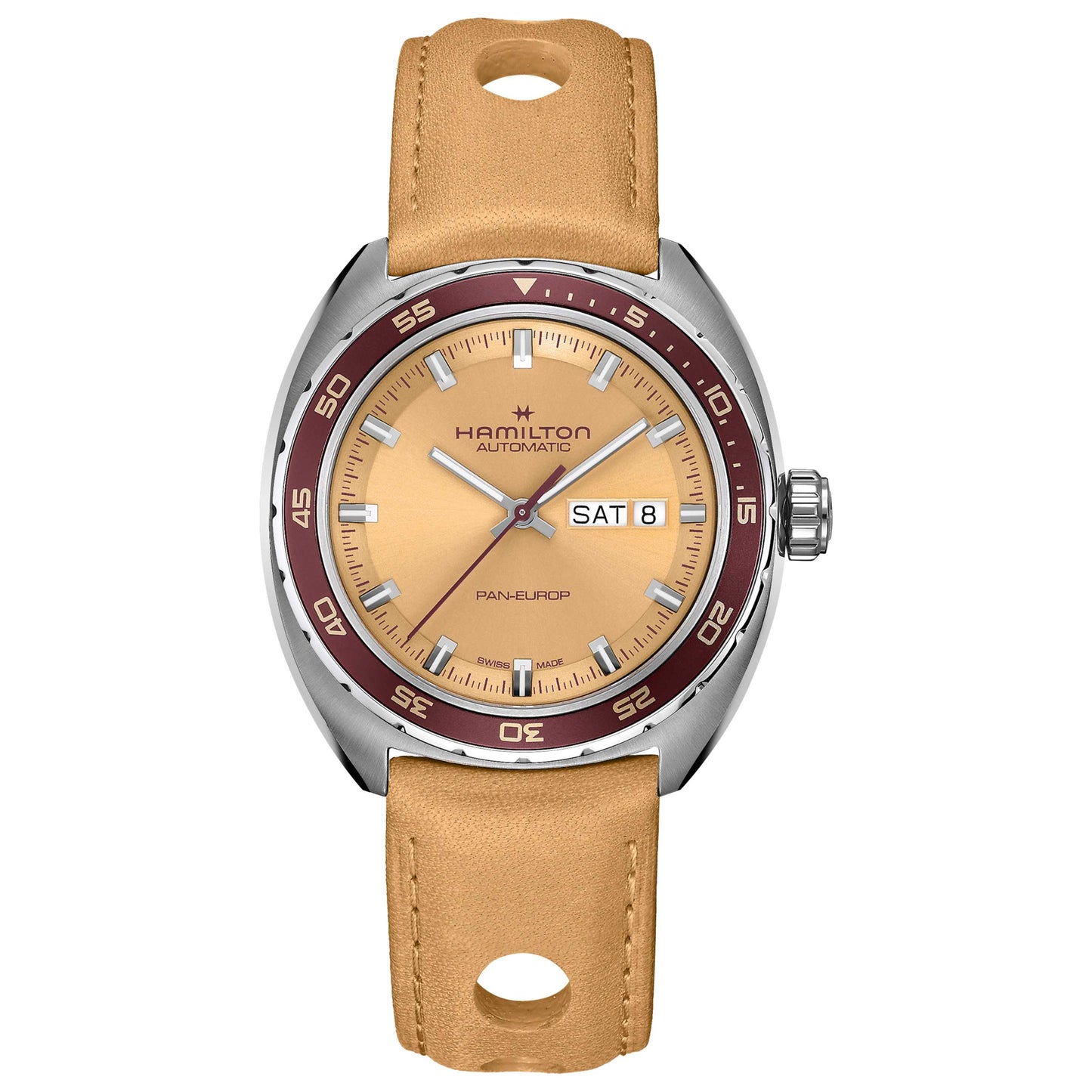 Front view of Hamilton American Classic Men's Automatic Watch H35435820