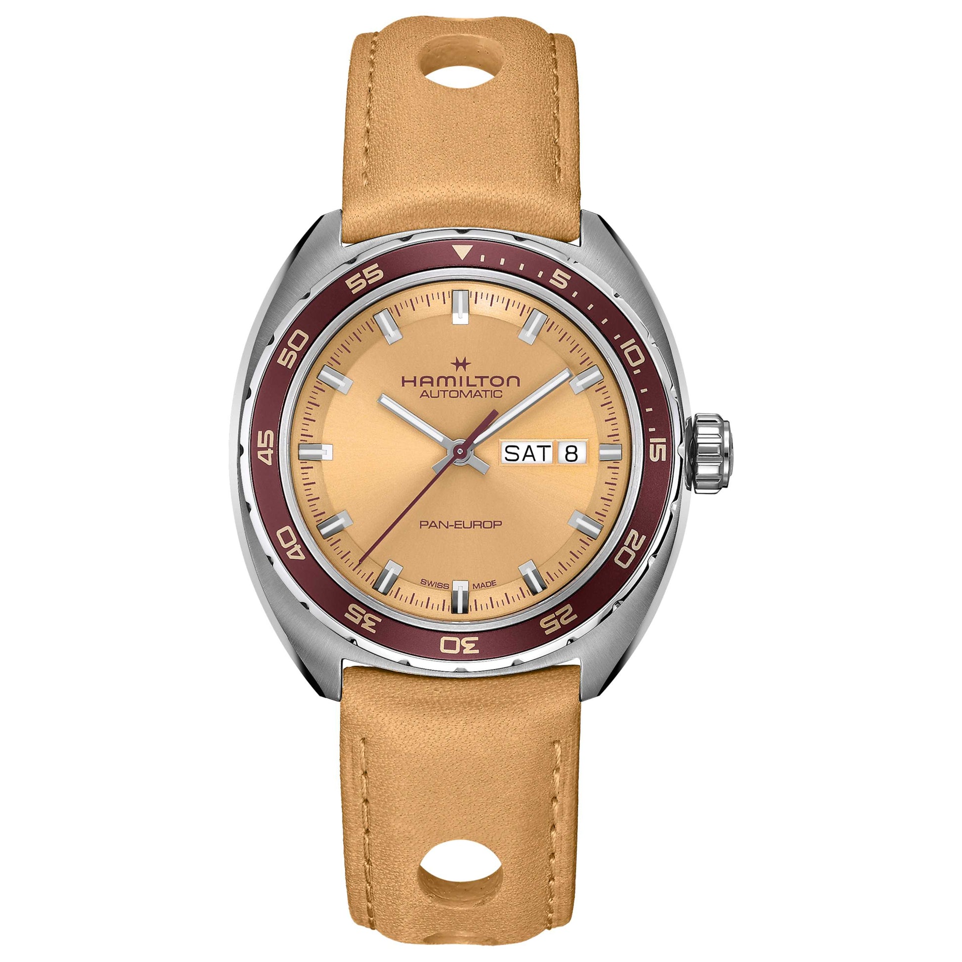 Front view of Hamilton American Classic Men's Automatic Watch H35435820