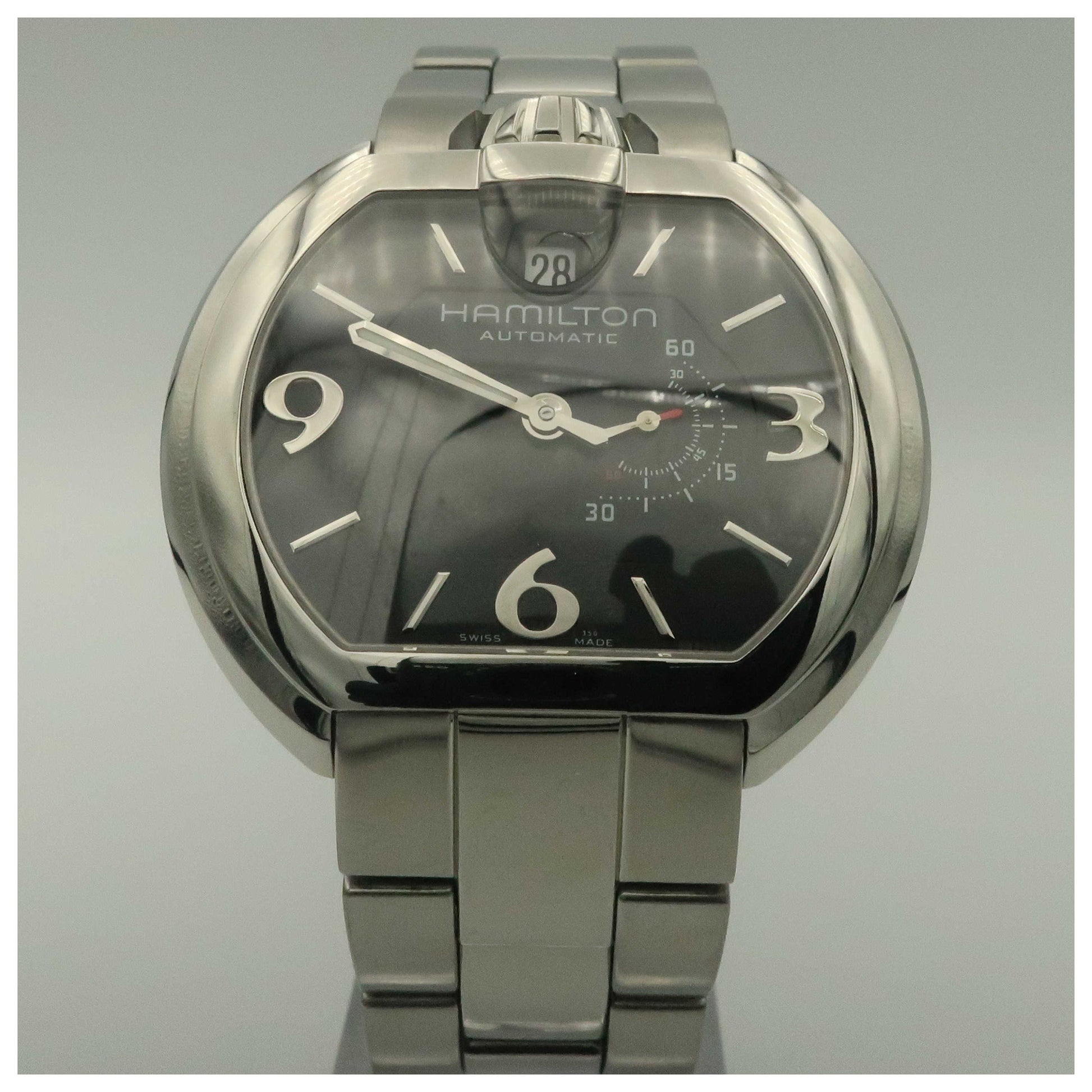 Front view of Hamilton American Classic Men's Automatic Watch H35515135-PO