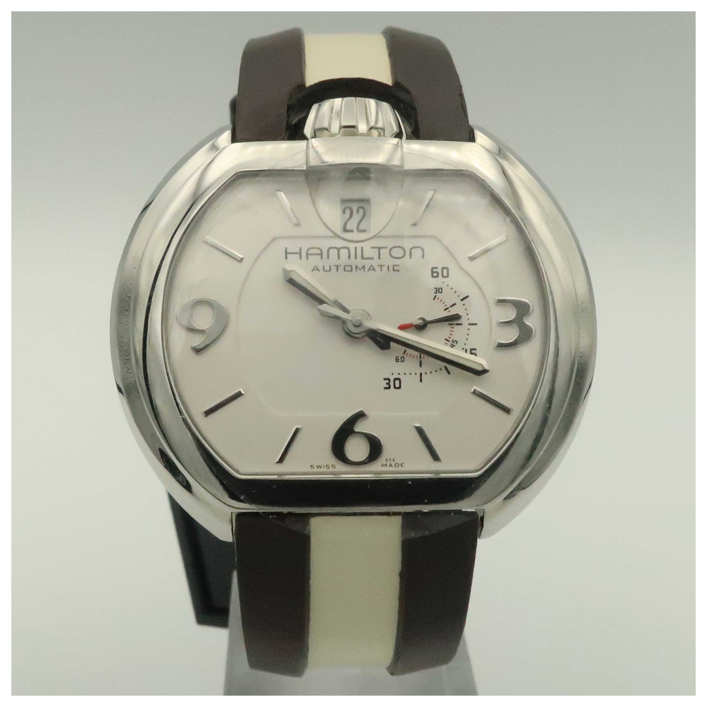 Front view of Hamilton American Classic Men's Automatic Watch H35515555-PO