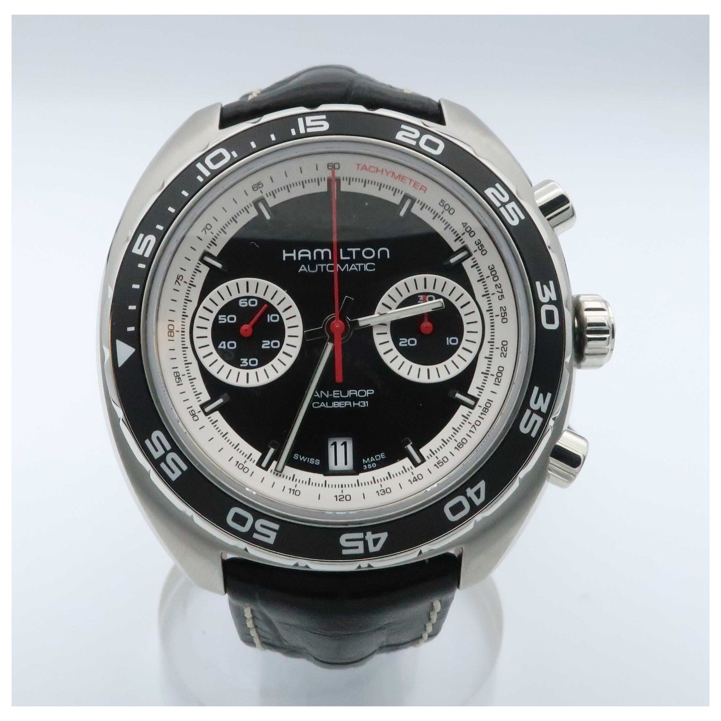 Front view of Hamilton American Classic Men's Automatic Watch H35756735-PO