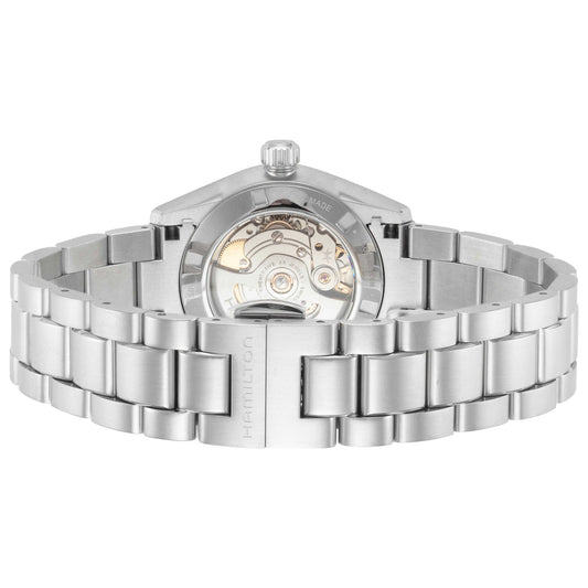Back view of Hamilton Jazzmaster Performer Women's Automatic Watch H36105140