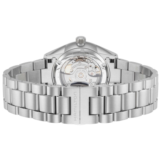 Back view of Hamilton Jazzmaster Men's Automatic Watch H36205110