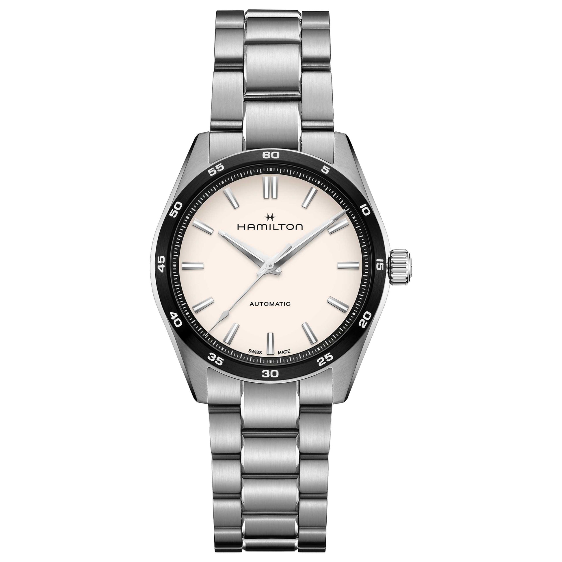 Front view of Hamilton Jazzmaster Men's Automatic Watch H36205110