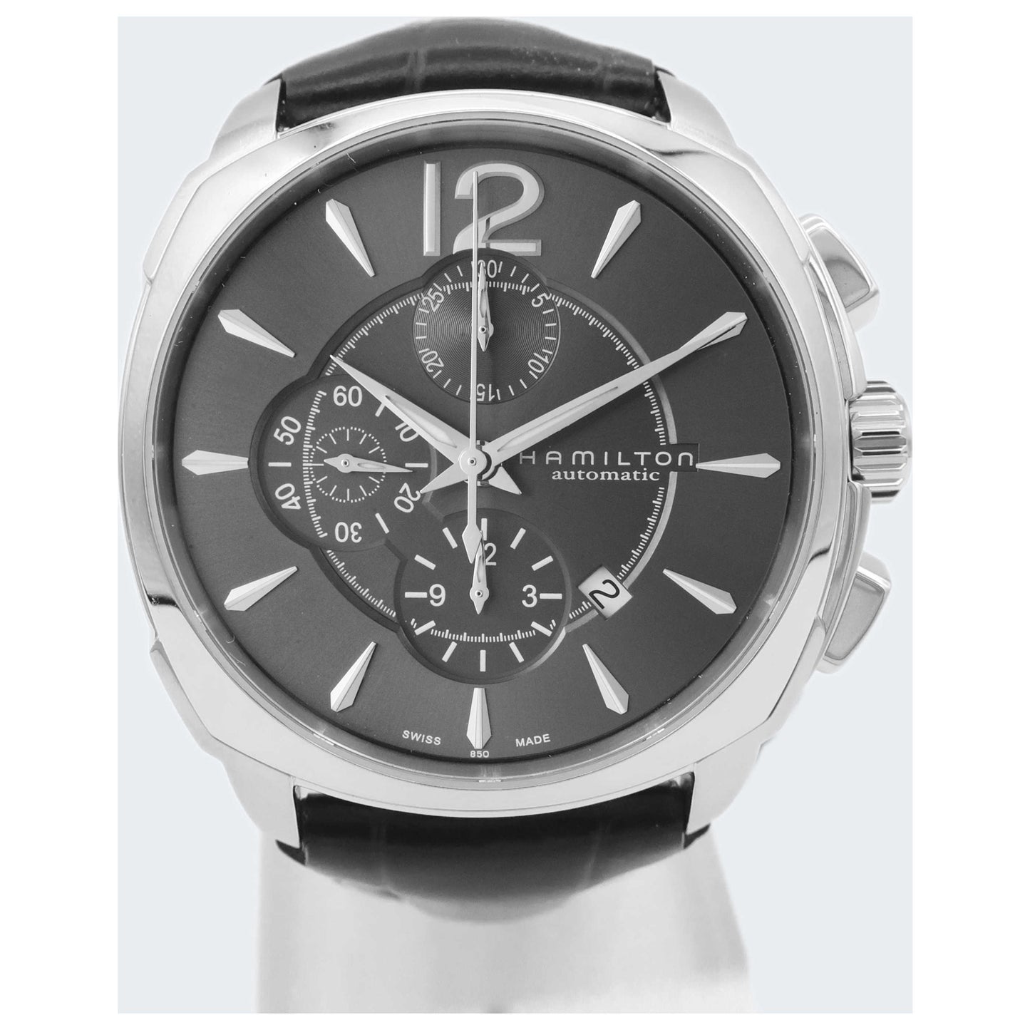 Front view of Hamilton Jazzmaster Men's Automatic Watch H36516585-SD