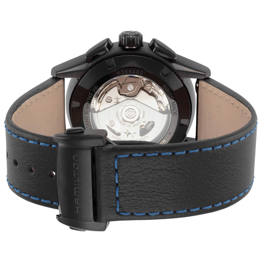 Back view of Hamilton Jazzmaster Performer Men's Automatic Watch H36646780