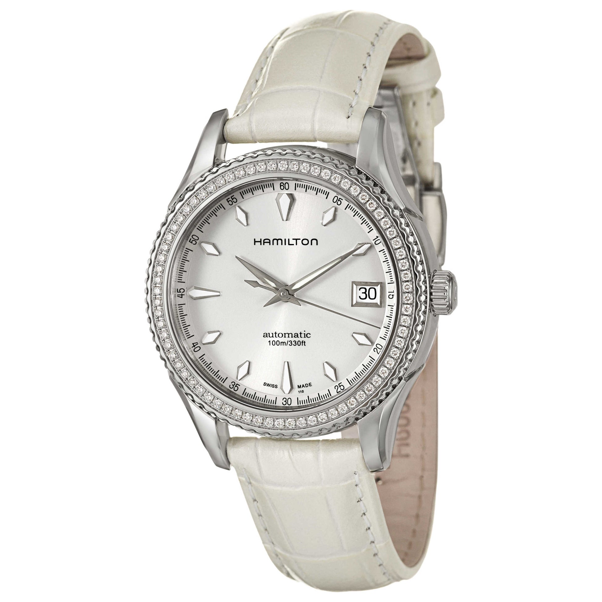 Front view of Hamilton Jazzmaster Women's Automatic Watch H37495811