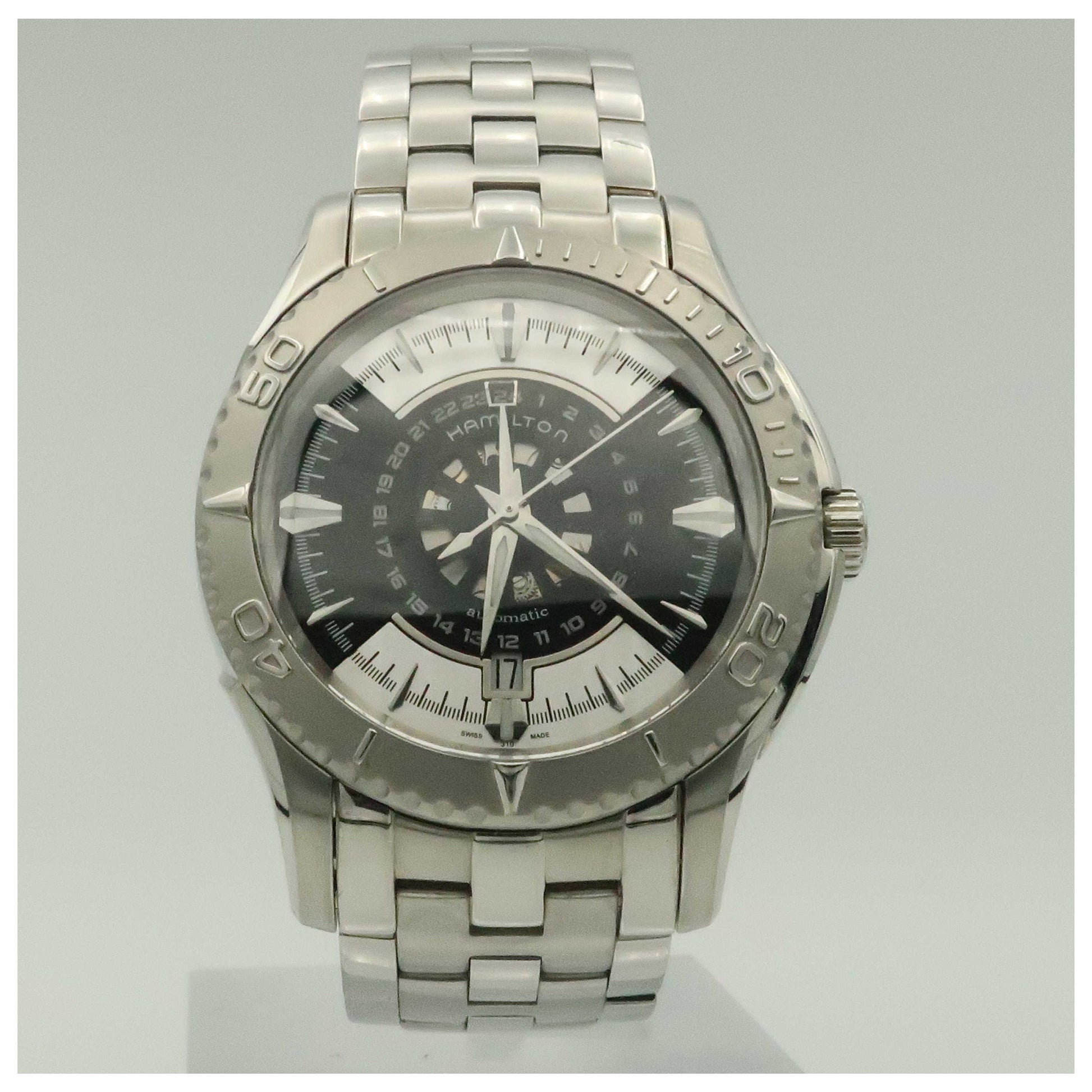 Front view of Hamilton Jazzmaster Men's Automatic Watch H37515131-SDV