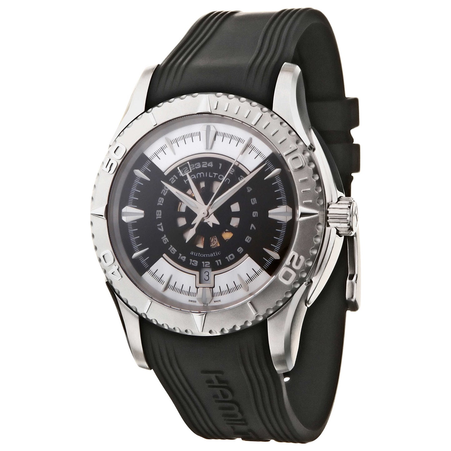 Front view of Hamilton Jazzmaster Men's Automatic Watch H37515331