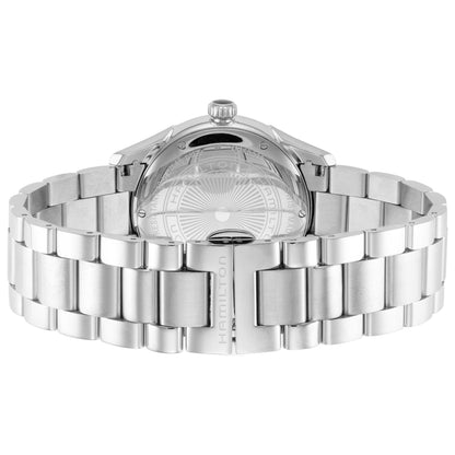 Back view of Hamilton Jazzmaster Men's Quartz Watch H37551141