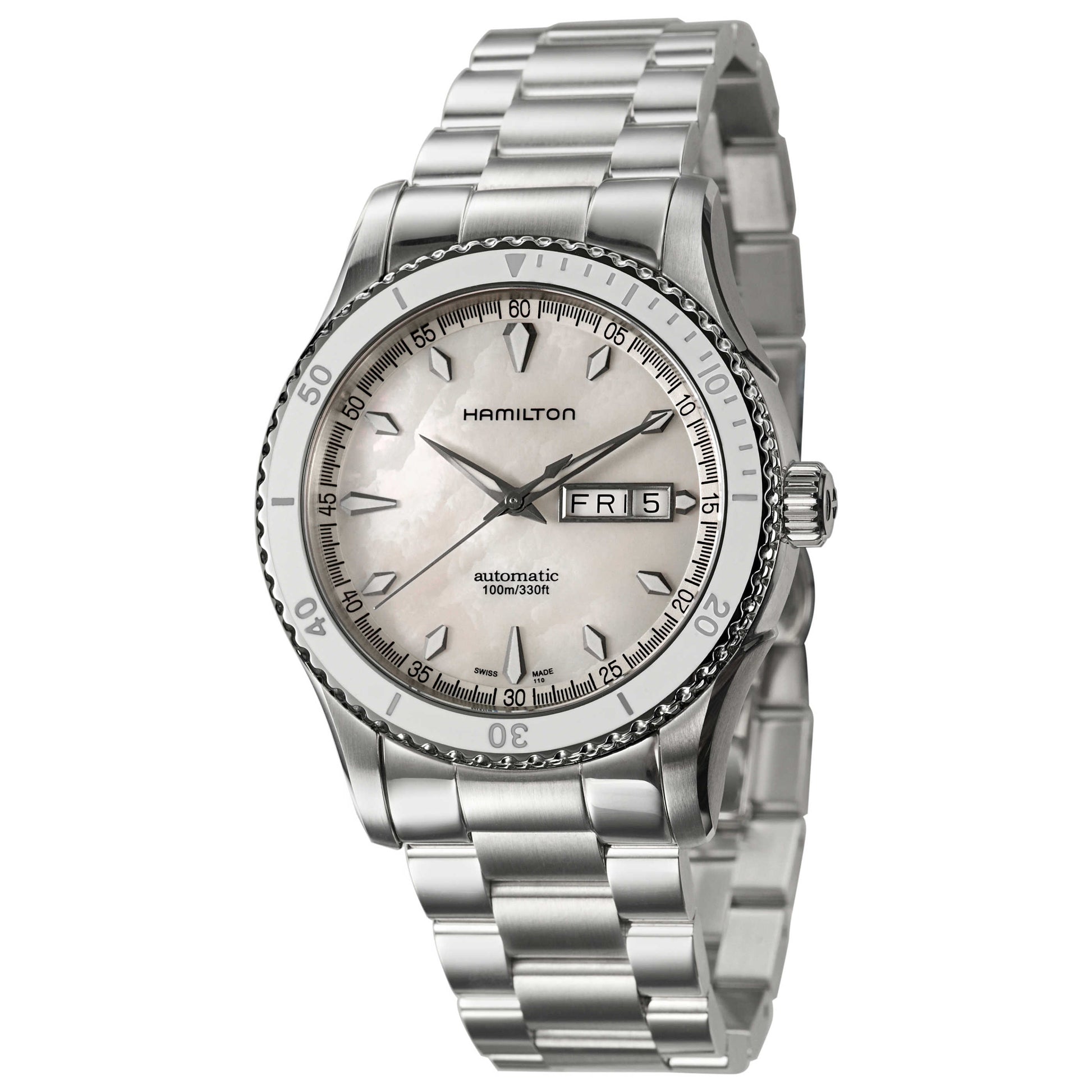 Front view of Hamilton Jazzmaster Men's Automatic Watch H37555111
