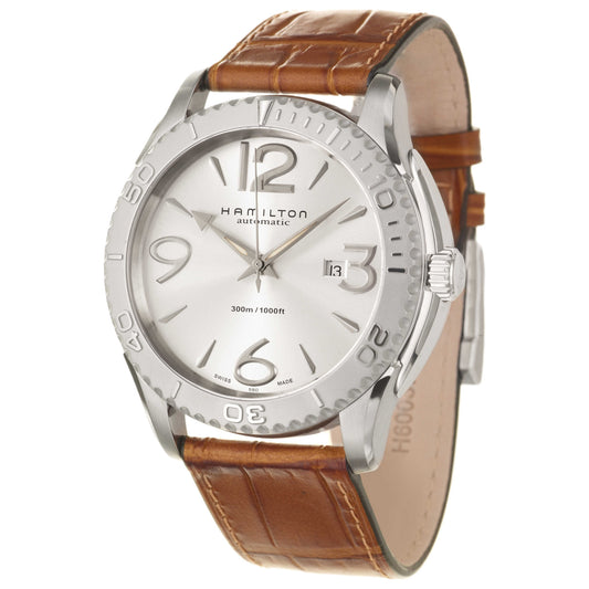 Front view of Hamilton Jazzmaster Men's Automatic Watch H37755555